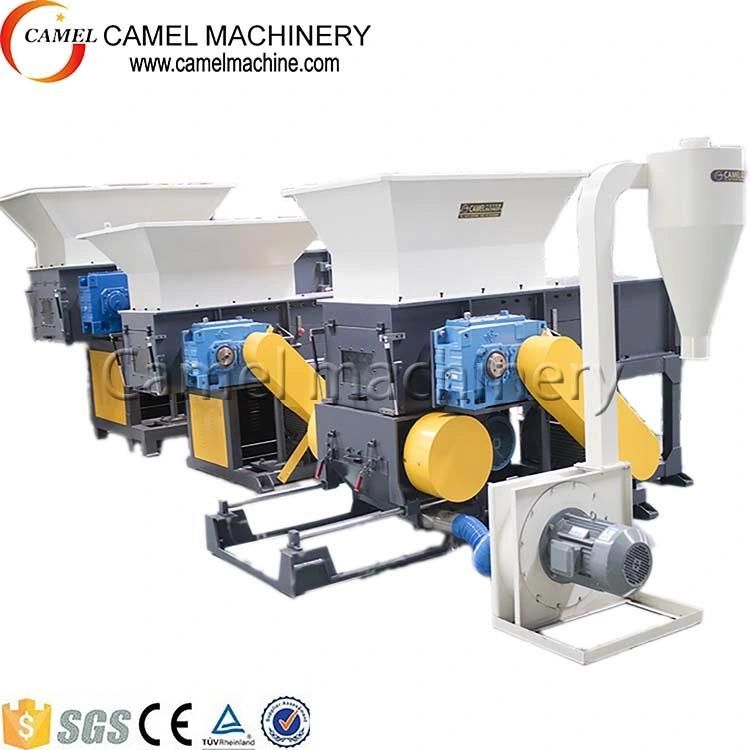 Hot Popular Shredder and Crusher Two in One Machinery Single Shaft Hard Plastic Shredder