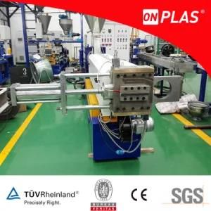 PE Jerry Can Flakes Recycling Single Screw Extruder
