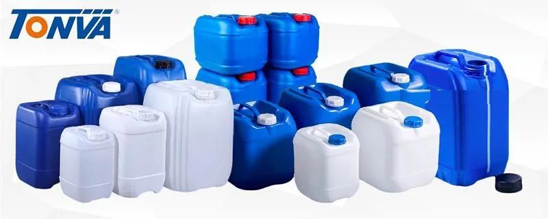 Plastic Jerrycan 10L 15L 20L 25L 30L with View Line Fully Automatic Production on Blowing Machine Accumulator Type