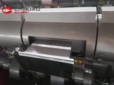 Chaoxu Twin Screw Extruder Machine Trolley Case Production Line