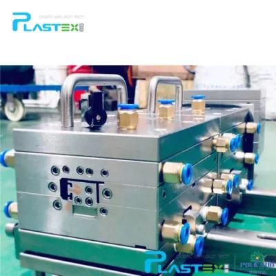 Plastic PVC/WPC/ABS Profile Extrusion Machine and Mould for Tech Profile Output Production ...