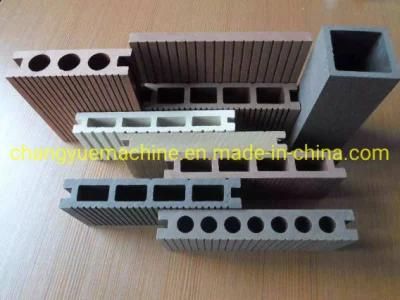 PP PE WPC Decking Profile Wood Plastic Compounding Board Production Making Line Machine