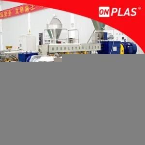 Polyethylene Carbon Black Master Batch Compound Underwater Cutting Twin Screw Granulator