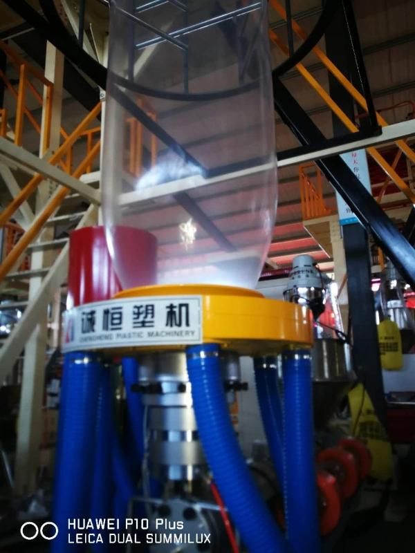 High Speed Ab Double Layers Film Blowing Machine Courier Bag Mail Bag Mulch Film