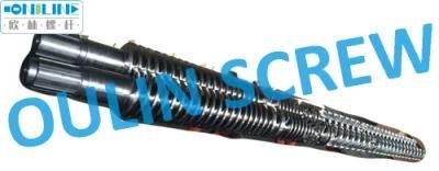 92/188 Double Conical Screw and Barrel for WPC Door Extrusion