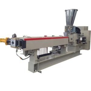 Plastic PP PE Color Masterbatch Twin Screw Pelletizing Extruder Machine