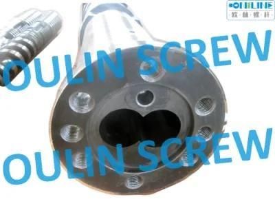 Kraussmaffei Kmd60/125 Twin Conical Screw Barrel for PVC Extrusion