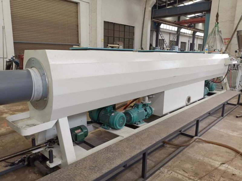 110-315mm Sjsz-80/156 Conical Twin Screw PVC/UPVC Pipe Extrusion Line for Sale in Stock