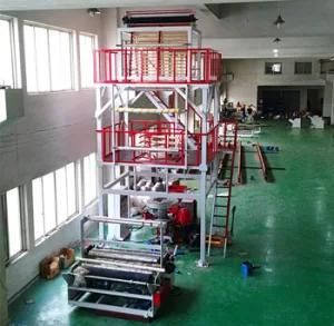 Double Winder Rotary Die 1500mm Film Extrusion Blowing Machine