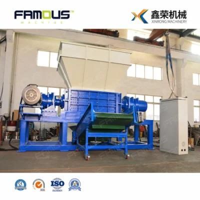 Twin Shaft Waste Scrap Metal Plastic Shredder Recycling Machine