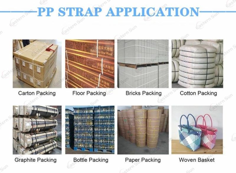 Eastern Sun PP/Pet Packing Strap Band Rope Plastic Machine Making with Ce ISO Certificate