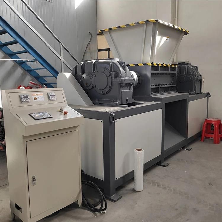 China Industrial Paper Shredder Mobile Tire Metal Shredding Machine