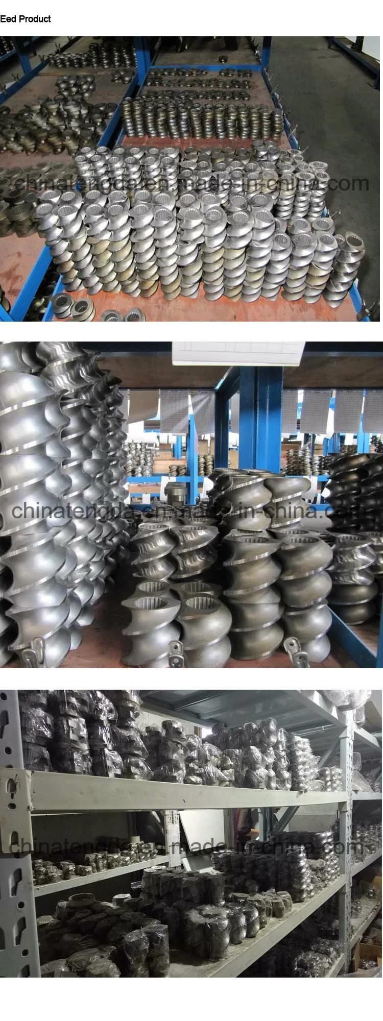 Screw Segments and Barrel for Parallel Twin Screw Extruder Machine