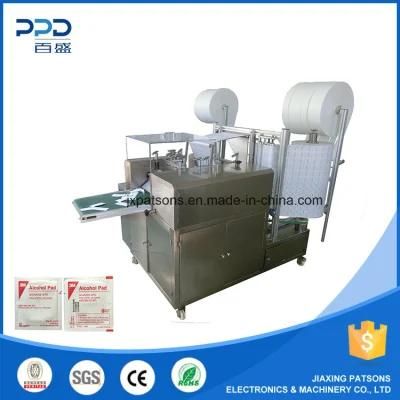 China Good Quality Ce Approved Vertical Alcohol Swab Packaging Machinery