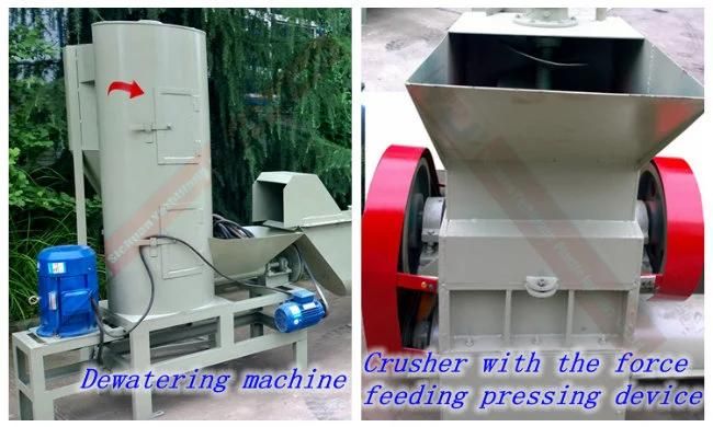 Exported to Europe Recycling Businesscleaned Pet Flakes Bottle Washing Pet Recycling Machine