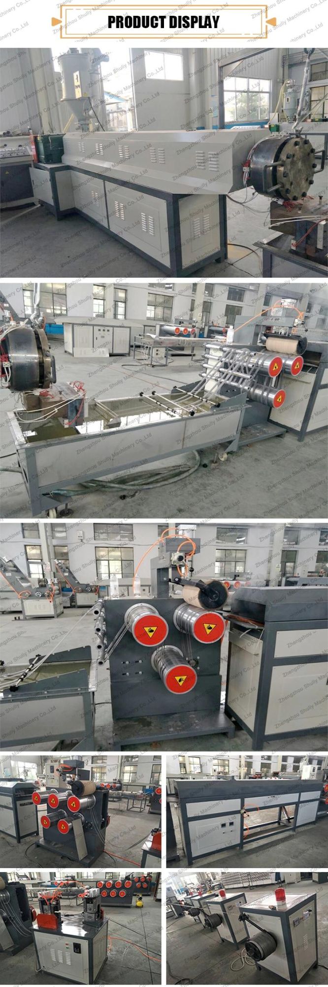 Strapping Rope Making Machine Baling Belt Plastic Extruder Machine