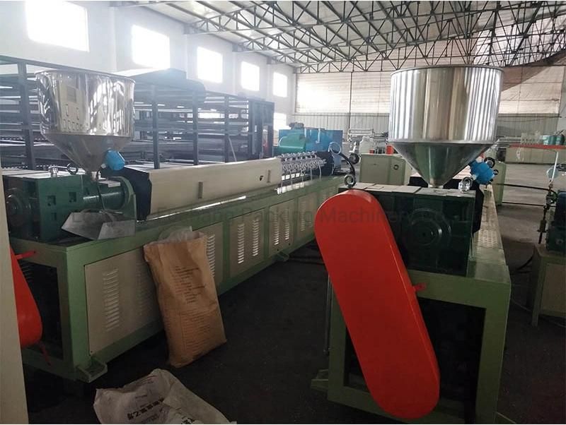 China Fuchang PE Foam Fruit Packaging Net Making Machine EPE Fruit Wrap Net Sleeve Net Extrusion Line