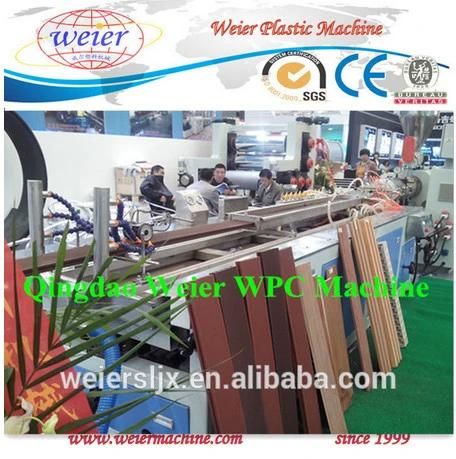 Wood Plastic Composite WPC Profiles Production Line