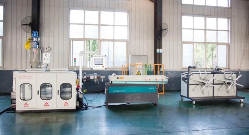 Plastic Single Wall Corrugated Pipe Machine