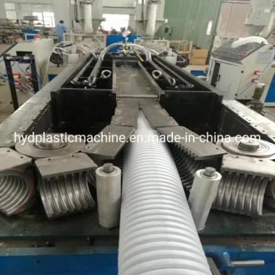 Advanced Manufacturing PVC Plastic Single Wall Corrugated Pipe Extruder Machine