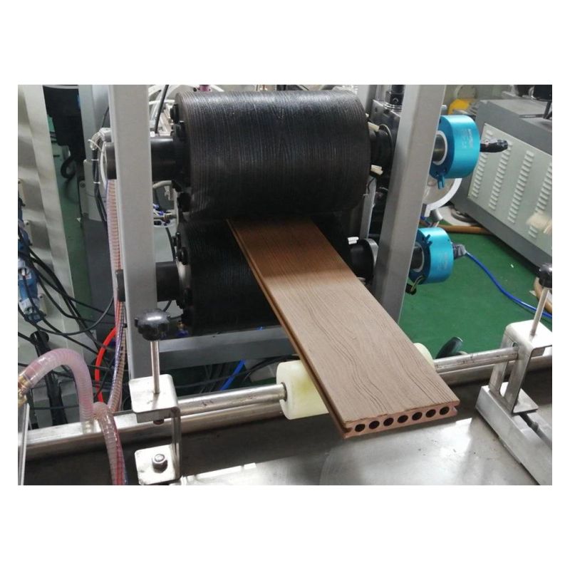 PP/PE PVC WPC Wood Plastic Composite Decking Floor Fence Post Window and Door Frame Profile Making Machine Extrusion Line