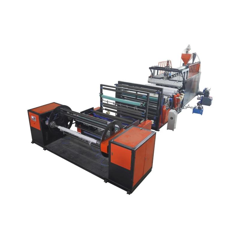 CPE TPE Film Cast Embossed Film Extrusion Machine