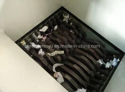 Hot Sale Cardboard Box Shredder, Waste Paper Two Shaft Shredder