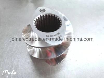 Co-Rotating Twin Screw Extruder Icma112 High Quality Screw Elements