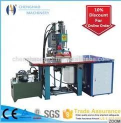 Chenghao Brand, Double Head - Oil Pressure High Frequency Machine for Leather Bag, Purse ...