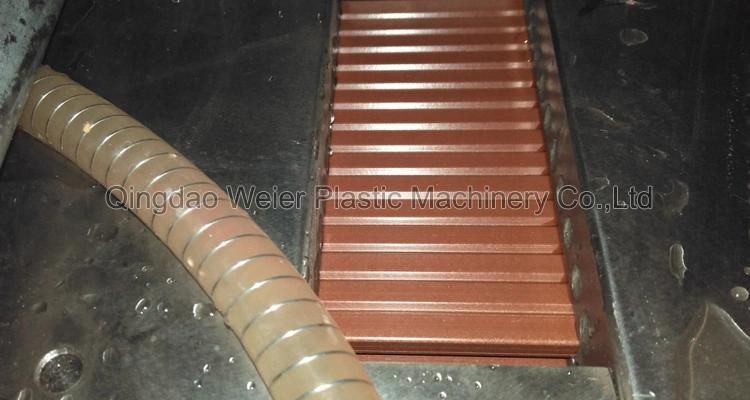 Outdoor WPC PE Decking Wall Panel Manufacture Machine Production Line