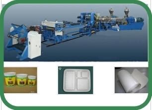 Multi-Layer Co-Extrusion Biodegradable Material Sheet Extrusion Production Line