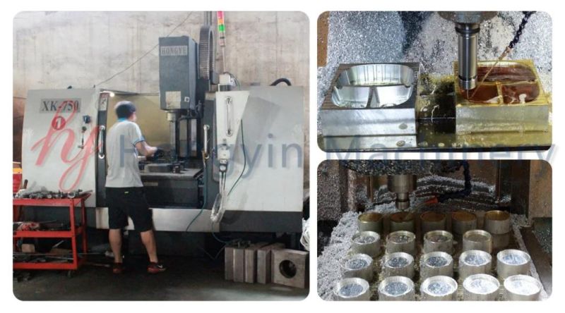 Semi Automatic Plastic Cake Tray and Lunch Box Thermoforming Machine