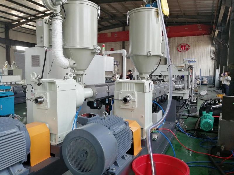 HDPE PVC Double Layer Corrugated Pipe Extruder Machine