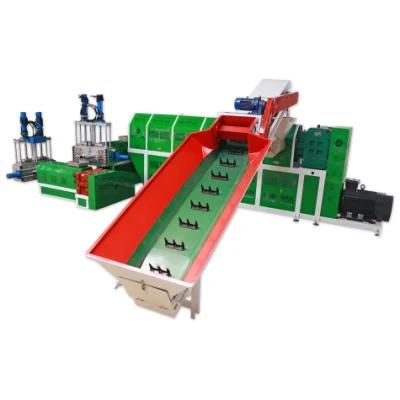 Waste PP/PE/Pet Plastic Recycling and Melting Machine for High Speed Low Noise
