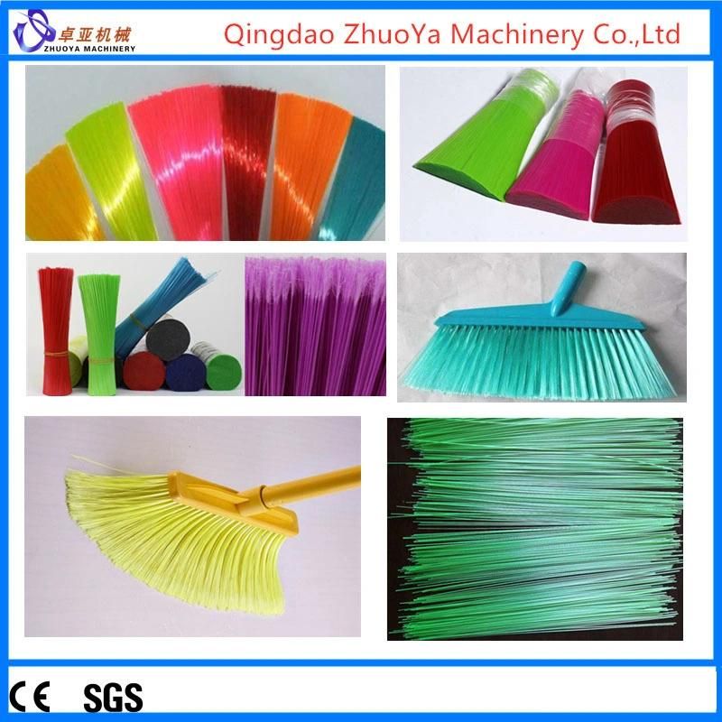 Plastic Pet/PP/PE/PBT/PA Monofilament Machinery with Single Screw Extruder for Broom, Net, Brush, Fishing Line