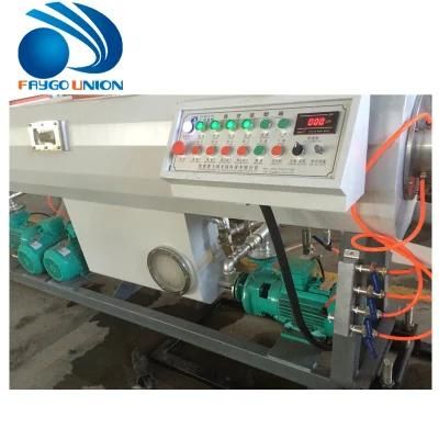 75-160 mm Water Supply PP PE Pipe Machine with Color Line