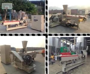 Plastic Granule Recycling Machine Conical Twin-Screw Extruder