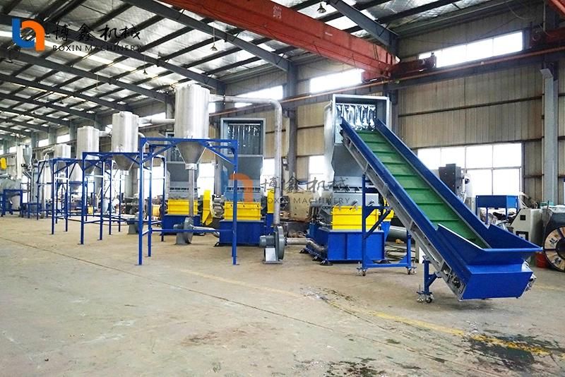 Heavy Duty Double Shaft Wood Chipper Shredder Plastic Container Shredding Machine PE Blue Drum Pipes Films Bags Single Axis Grinding Recycling Equipment