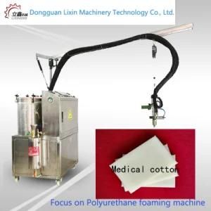 Medical Cotton Machine Low Pressure PU Foaming Foam Machine Polyurethane Machinie with ...
