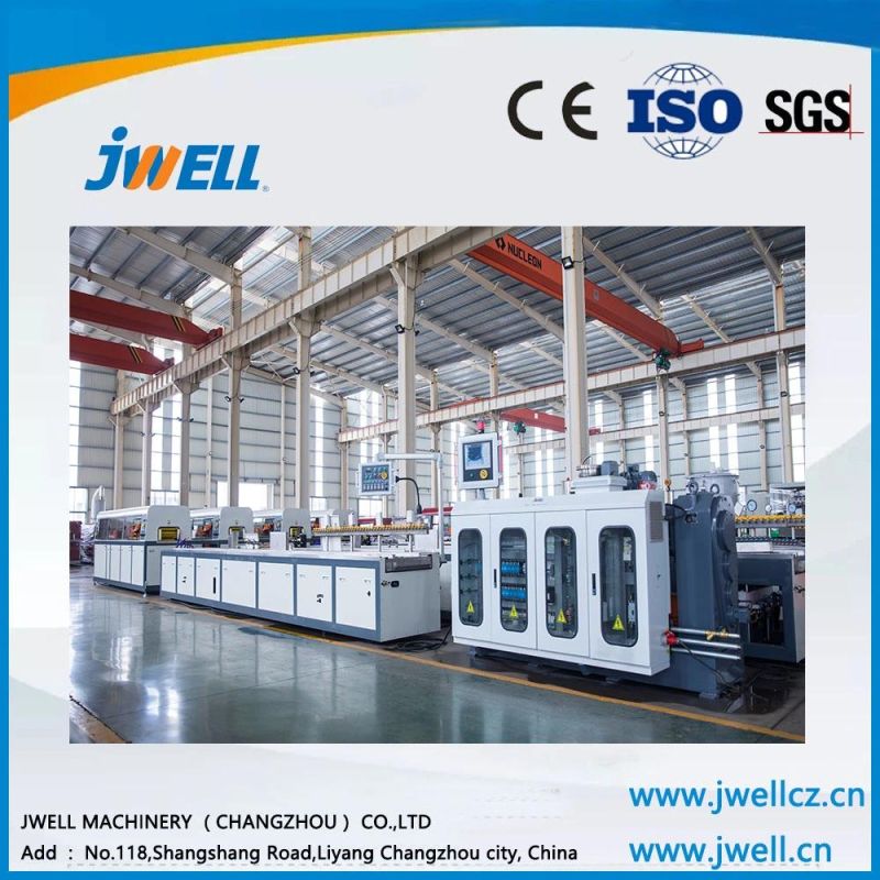 Jwell Jwell Indoor and Outdoor Floor PE WPC PVC Spc Extrusion Machine Deck Composite Floor