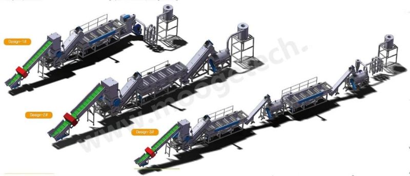 MEB-Series Waste PE PP PET Milk Bottle Flakes Making Agricultural Film Jumbo Woven Bag Crushing Washing Plastic Recyle Recycling Machine