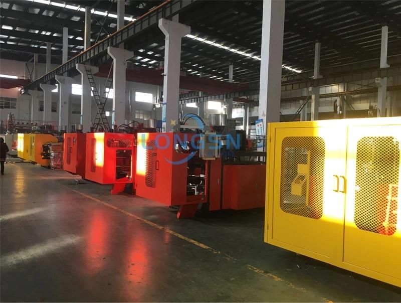 Zhangjiagang Factory Automatic Plastic PE HDPE Double Triple Layer Bottle Extrusion Blowing Molding Machine Manufacturer
