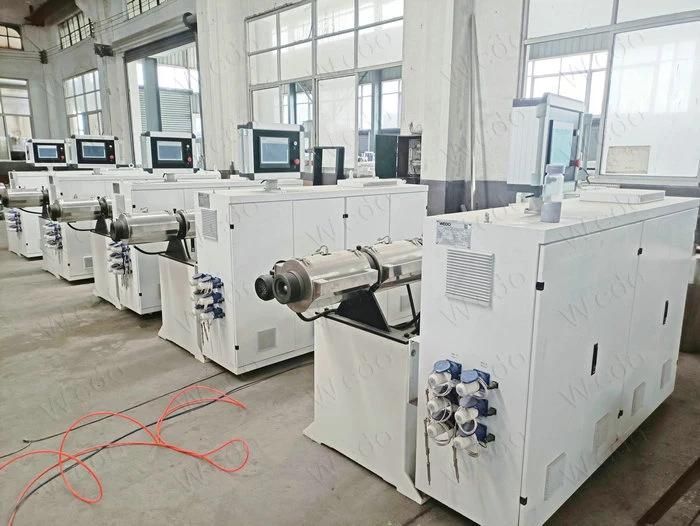 Conical Twin Screw PVC Plastic Profile Extruding/Making Machine Production Line