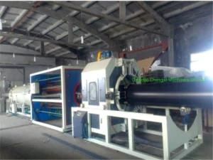 Large Diameter Black Jacket Pipe Extruder Machine for Pre Insulation Pipes