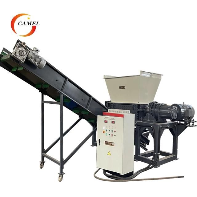 Plastic Agricultural Film Double Shaft Shredder Machine