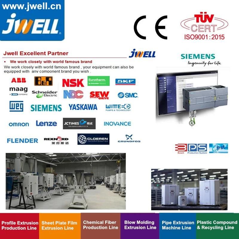 Jwell Plastic PVC Decoration Wallboard Panel Extruder Machine