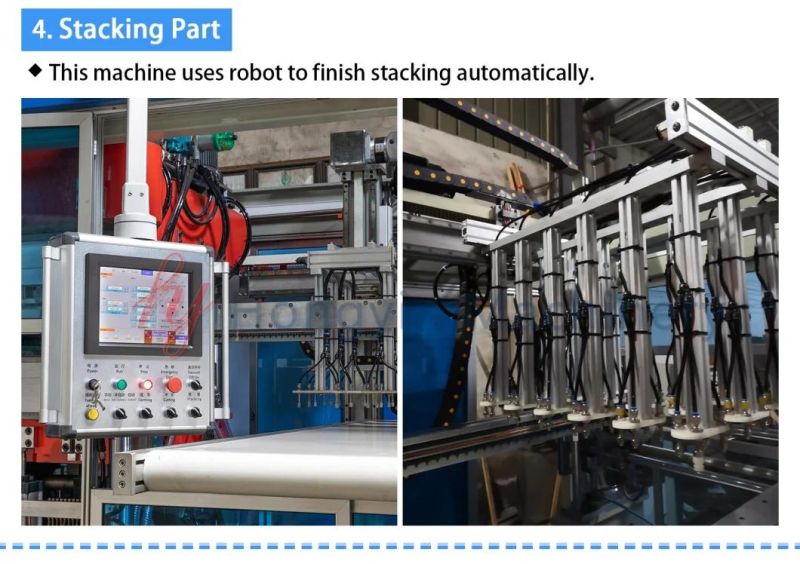 Automatic Thermoforming PE Machine for Plastic Containers