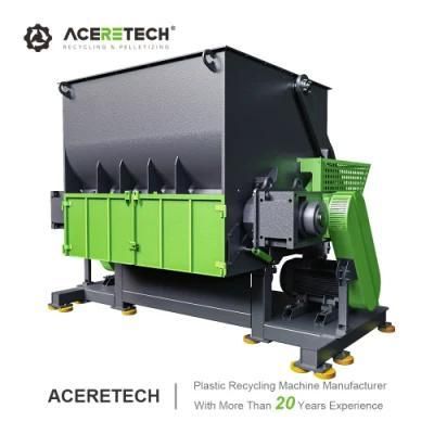 Aceretech Brand Small Plastic Trash Can Single Shaft Shredder Machine