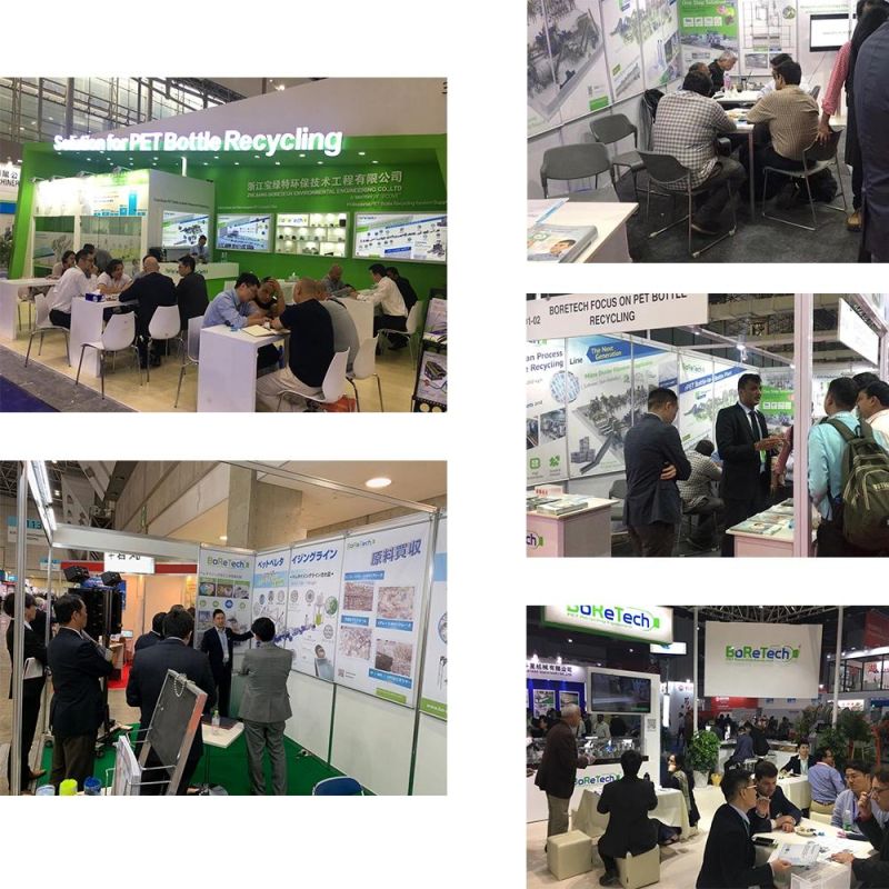 9000kg/H Food Grade PET Bottle Recycling Machinery