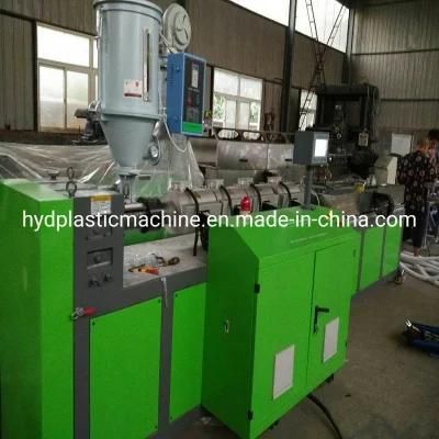 Cost-Effective PVC Plastic Single Wall Corrugated Pipe Extruder Machine
